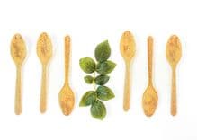 Product image 2 for Cucharas biodegradables MOSS a base de fibras vegetales  miniatura